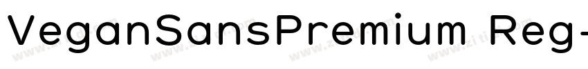 VeganSansPremium Reg字体转换